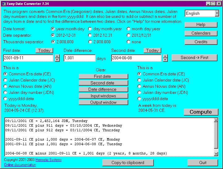 Easy Date Converter FileForum