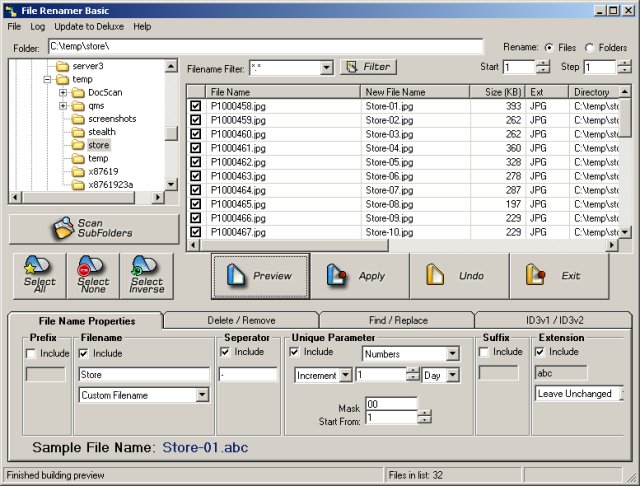 ef multi file renamer