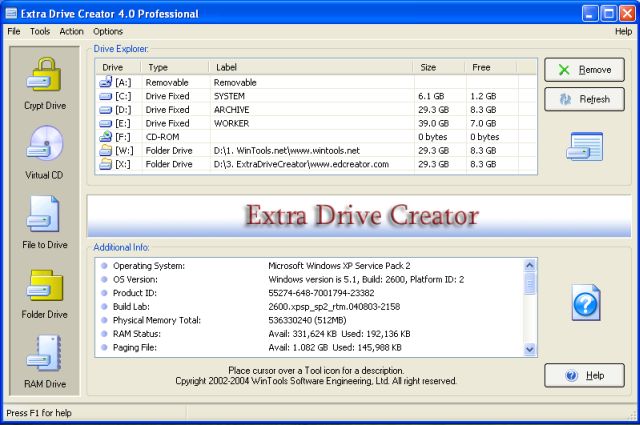 download the new version for iphoneWinArchiver Virtual Drive 5.5