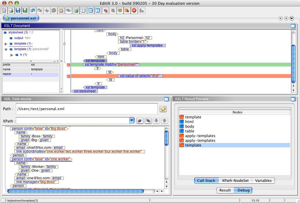 editix xml editor cnet mac