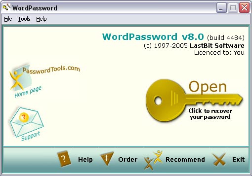 ms word password generator