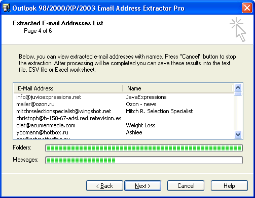 pst email address extractor