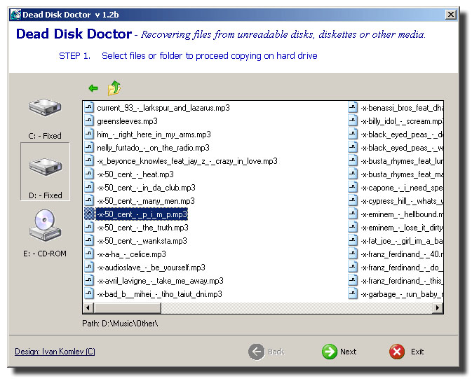 dead disk doctor serial number