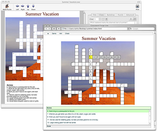 mac maker crossword
