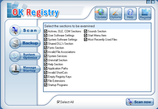 Total Registry 0.9.7.5 for windows instal free