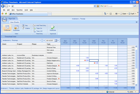 Office Timesheets  FileForum