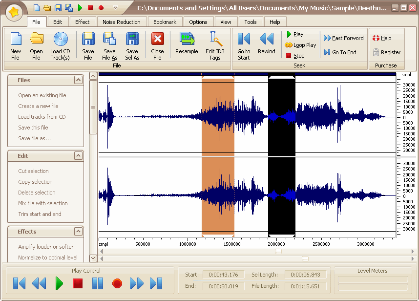linux audio editor software
