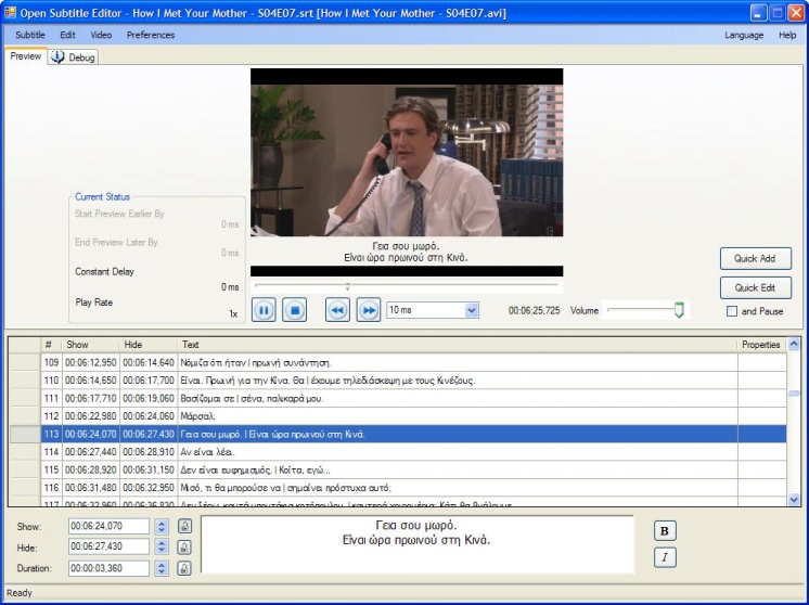 Subtitle Edit 4.0.1 download the new version for ipod
