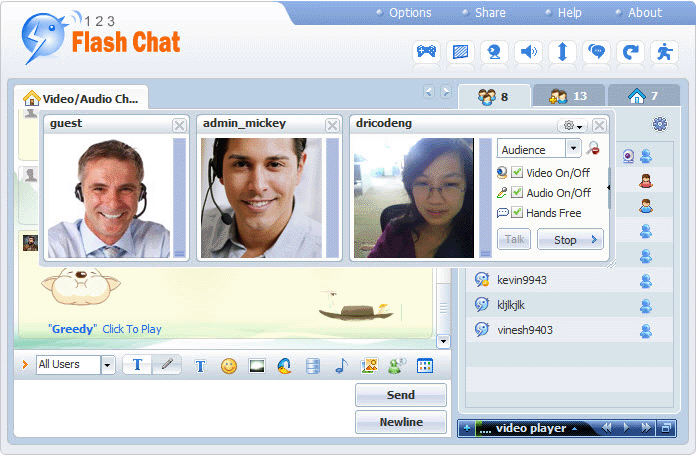 Flash Video Chat