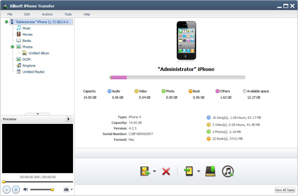 xilisoft iphone to pc copy