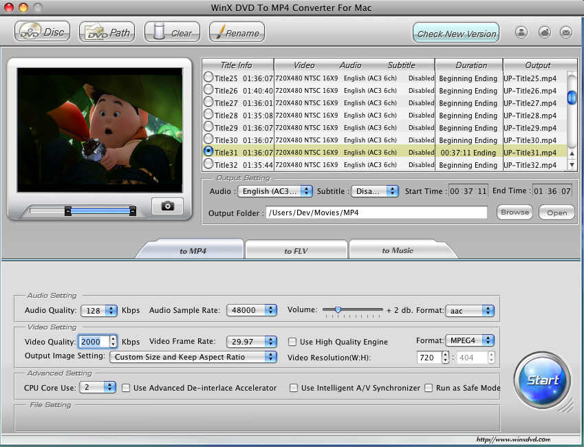 convert video to mp4 mac freeware