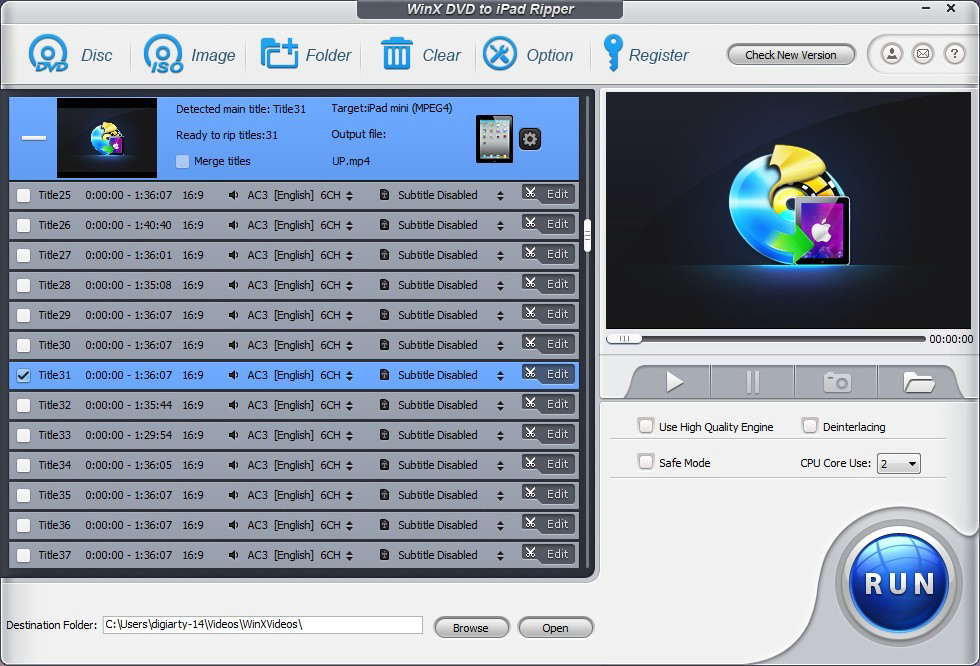 WinX DVD Copy Pro 3.9.8 instal the last version for ipod