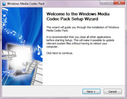 latest codecs for windows media player
