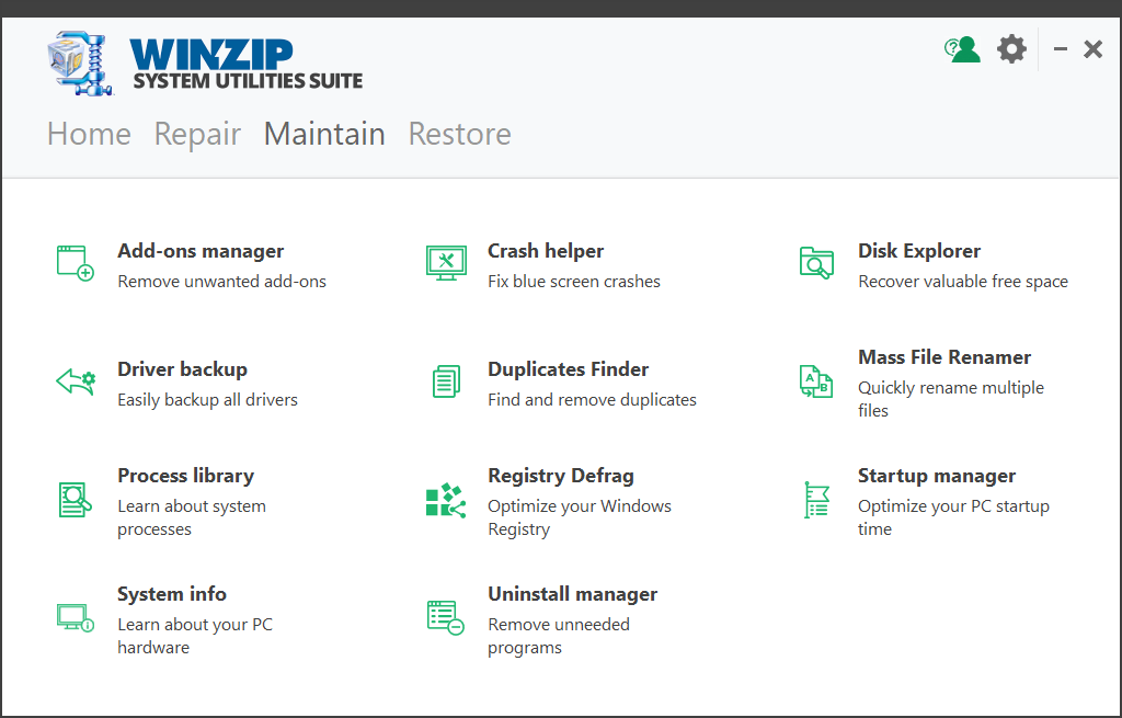 WinZip System Utilities Suite 3.19.0.80 download the new version for mac