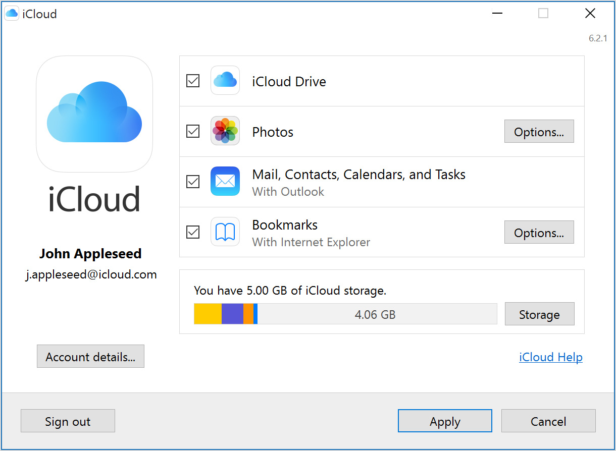 icloud software for pc free download