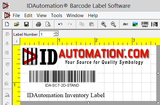 idautomation.com barcode label software