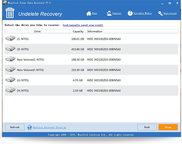 MiniTool Power Data Recovery 11.6 instal the new version for windows