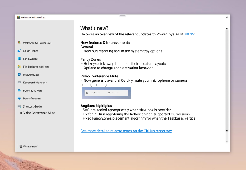 Microsoft PowerToys 0.75.0 for mac download