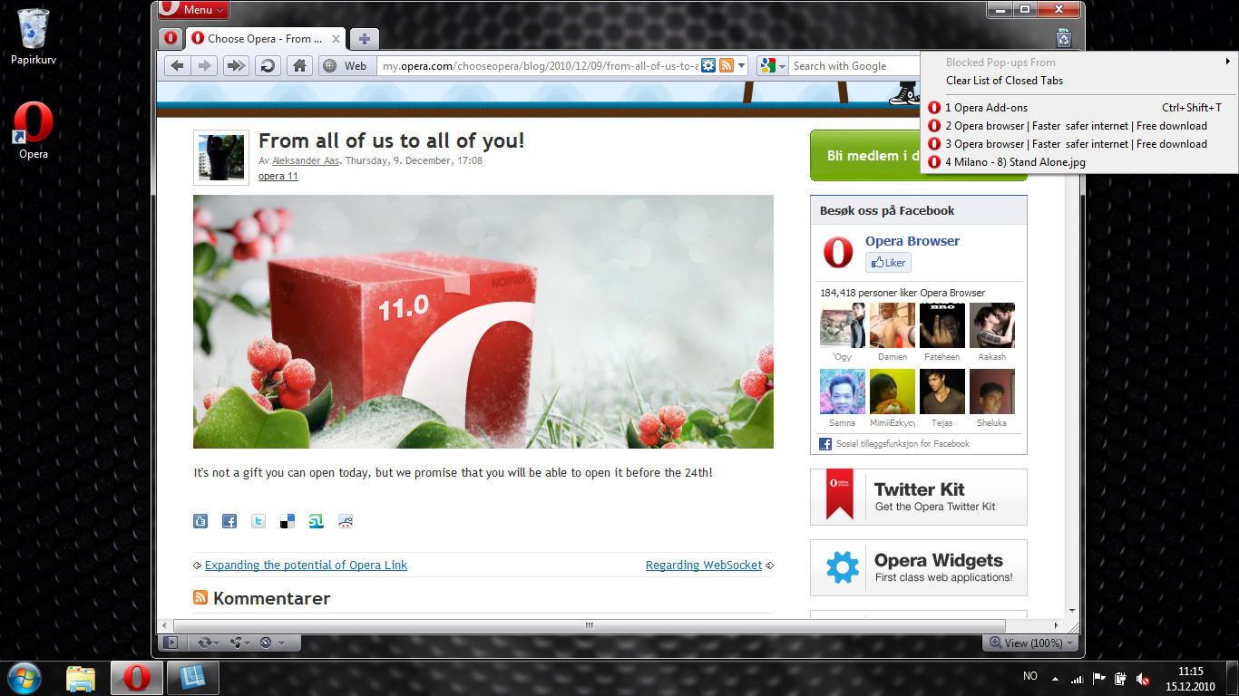 opera mini 32 bit windows 7