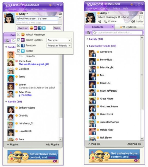 download yahoo messenger log in