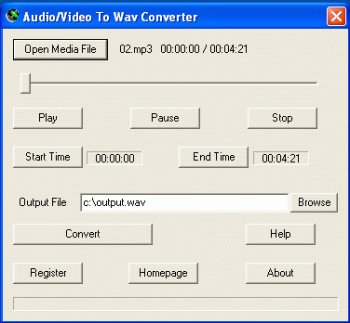 audio converter to wav