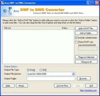 DWF to DWG Converte
