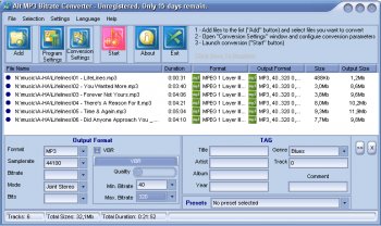 mp3 low bitrate converter