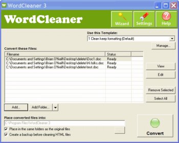 Word Cleaner | FileForum