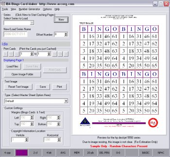 IBA Bingo Card Maker | FileForum
