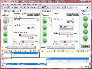 easy audio mixer online free