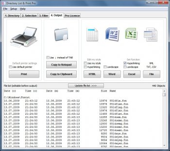 instal the last version for windows Directory List & Print 4.28