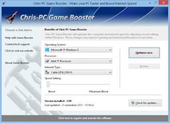 Chris-PC RAM Booster 7.06.14 download the new version for ios