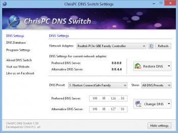 ChrisPC Free VPN Connection 4.07.06 free instals