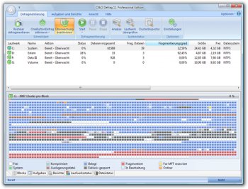 stop diskkeeper 2011 defrag removable drives